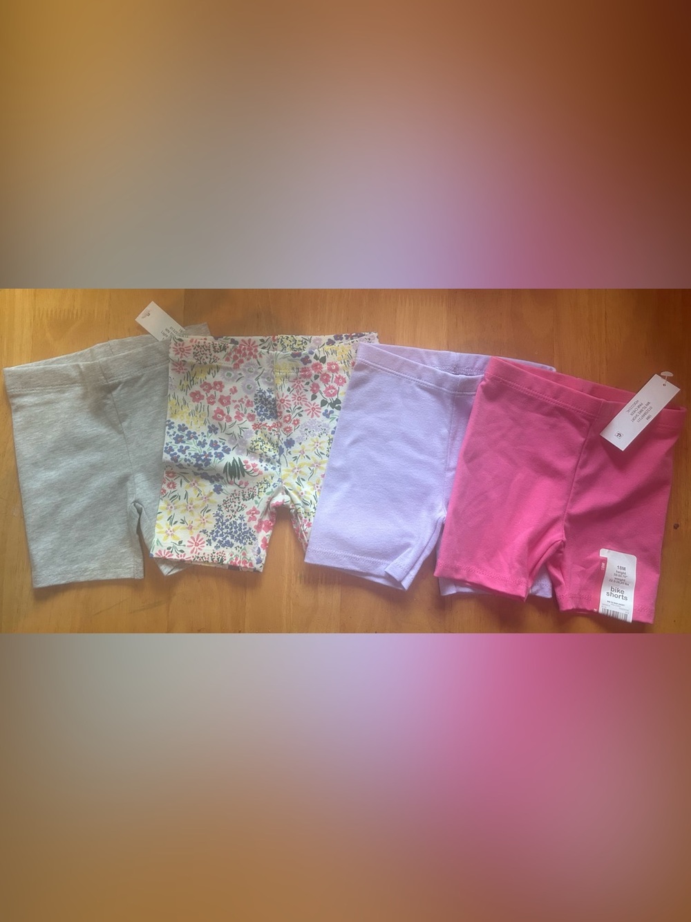 Toddler Girl 4 pair short lot